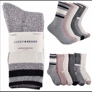 Lucky Brand 🍀 super soft boot socks